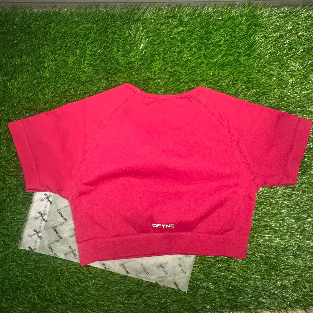 Dfyne impact crop top berry large - Picture 2 of 3